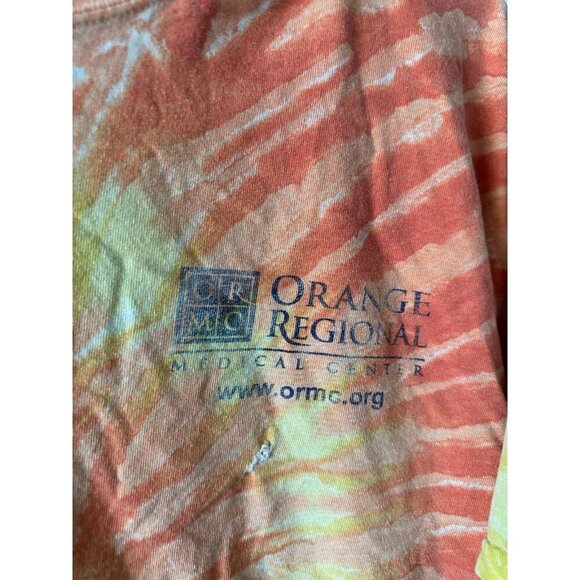 Gildan size x-large orange regional tie dye shirt - Picture 6 of 10